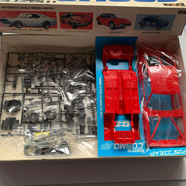ナガノ プラモデル 1/20 マツダ コスモ APの通販 by にこ's ナガノ プラモデル 1/20 マツダ コスモ APの通販 by にこ's