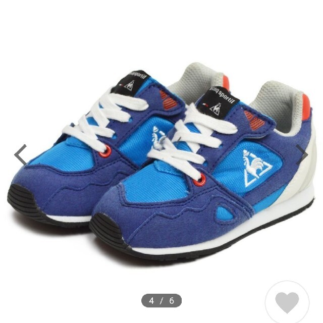 le coq sportif(ルコックスポルティフ)の【 新品未使用】ルコック 子ども靴 13cm  キッズ/ベビー/マタニティのベビー靴/シューズ(~14cm)(スニーカー)の商品写真