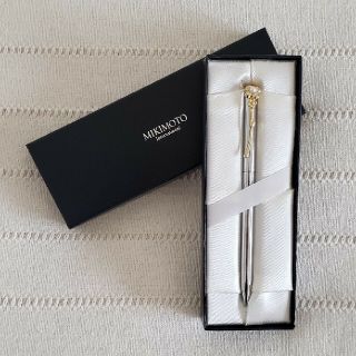 ミキモト(MIKIMOTO)の【箱付き・新品】MIKIMOTO パール付きボールペン(ペン/マーカー)