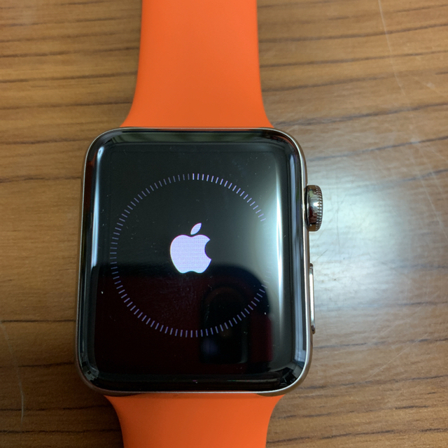 エルメスApple Watch3  42ミリ　アップルウォッチ 純正ベルト付き