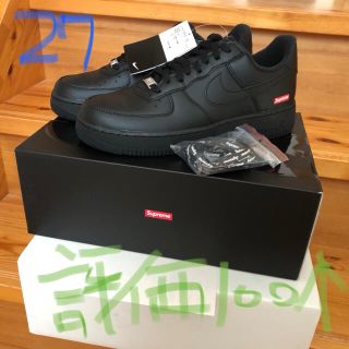 シュプリーム(Supreme)の5%off 国内正規 納品書付 27cm supreme air force1 (スニーカー)