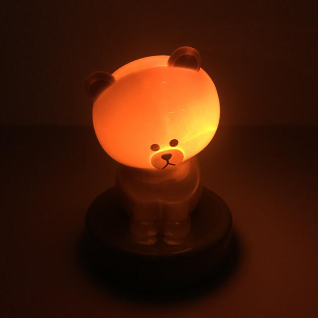 熊さんライト インテリア/住まい/日用品のライト/照明/LED(テーブルスタンド)の商品写真