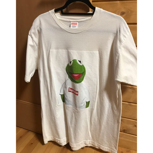 supreme カーミット　Tシャツ　ホワイト　L