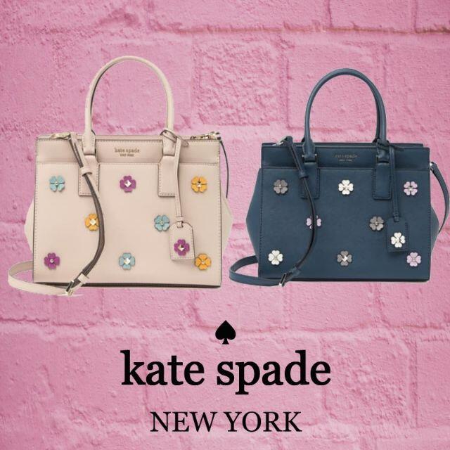 ★SALE☆【kate spade】キャメロンミディアムサッチェル　花柄