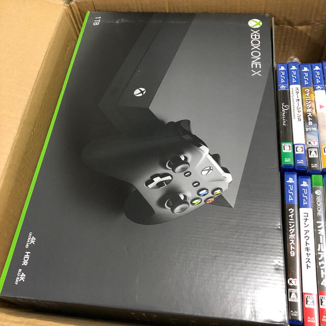 ゲームソフト/ゲーム機本体xbox onex1テラとその他ソフト