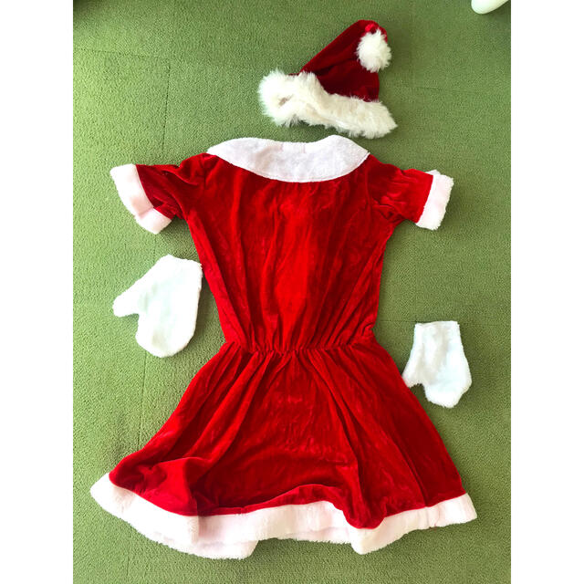 おまけ付き　サンタクロース　衣装　コスプレ  クリスマス エンタメ/ホビーのコスプレ(衣装一式)の商品写真