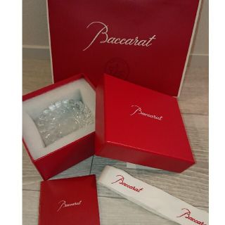 バカラ(Baccarat)の新品*未使用 バカラ baccarat アッシュトレイ 灰皿(灰皿)