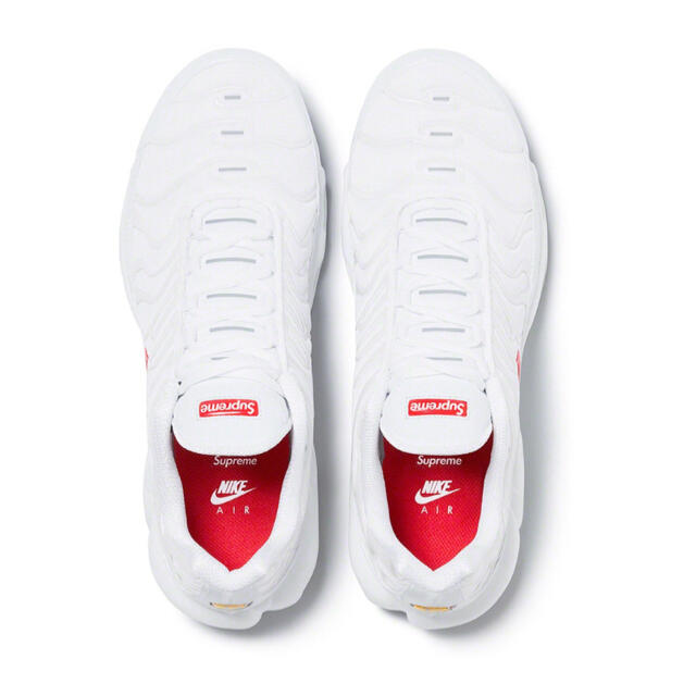 Supreme®/Nike® Air Max Plus White 28cm