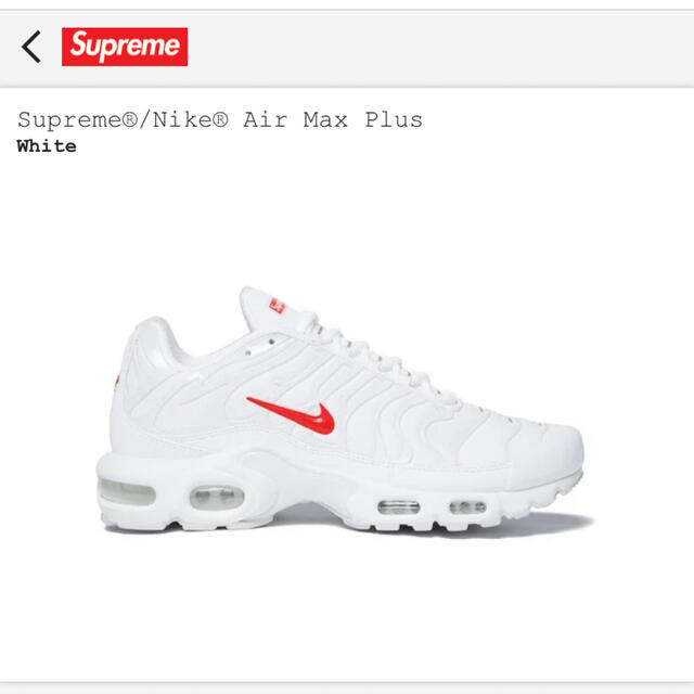 Supreme®/Nike® Air Max Plus マップラ