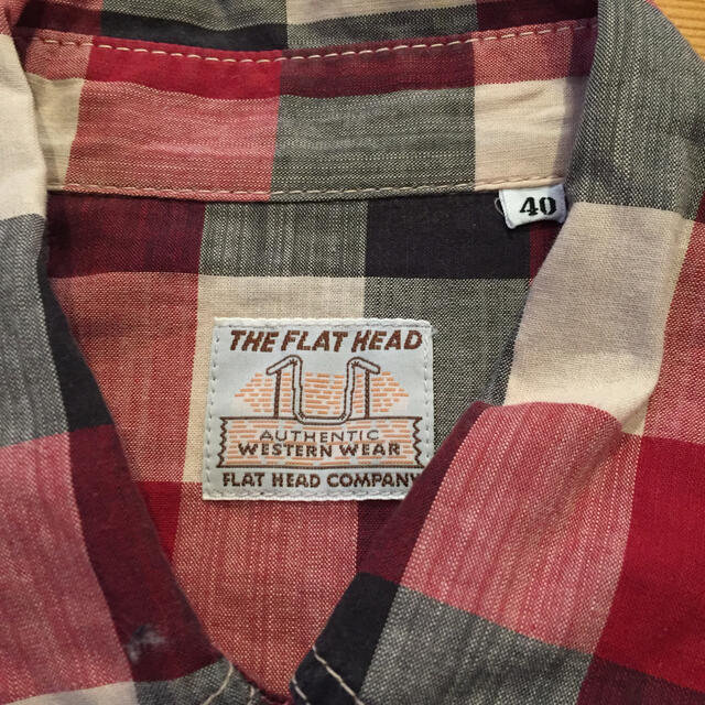 THE FLAT HEAD(フラットヘッド)のTHE FLAT HEAD 半袖チェックシャツ メンズのトップス(シャツ)の商品写真