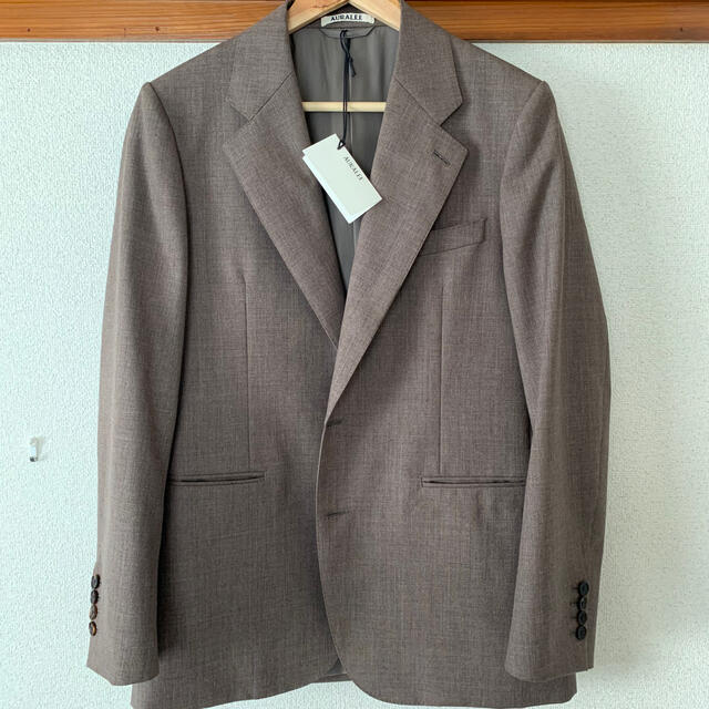 COMOLI(コモリ)のAURALEE 20AW BLUEFACED WOOL JACKET メンズのジャケット/アウター(テーラードジャケット)の商品写真