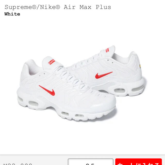 Supreme Nike Air Max Plus 27cm | www.adhoc.co.th
