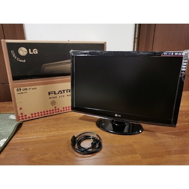 LG モニター27型 Flatron W2753V-PF - ディスプレイ