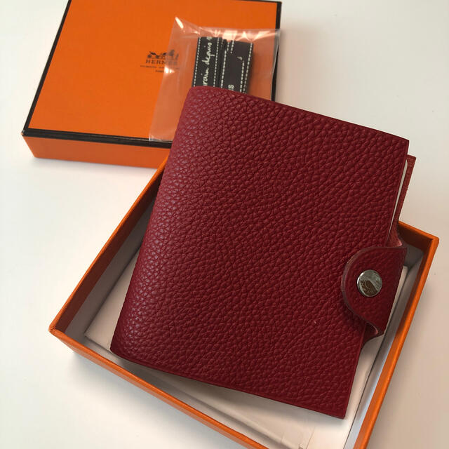 annamiさま専用 HERMES エルメス 手帳 ユリス ミニ レッド-eastgate.mk