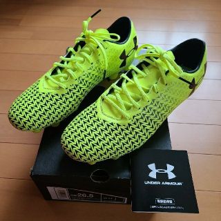 アンダーアーマー(UNDER ARMOUR)の🌟Moco様専用🌟アンダーアーマー サッカースパイク 26.5㎝(シューズ)