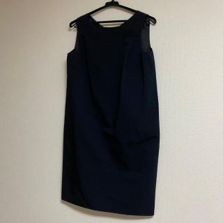 ルージュヴィフ ダークパープル バルーンワンピース 美品 S M