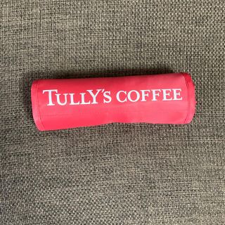 タリーズコーヒー(TULLY'S COFFEE)のタリーズ　エコバッグ　ポケット付き　ピンク(エコバッグ)