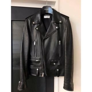 サンローラン(Saint Laurent)のサンローランParis / L01ライダースジャケット 44(ライダースジャケット)