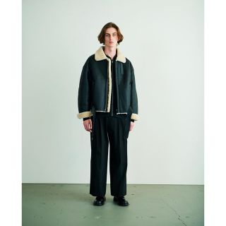 ワンエルディーケーセレクト(1LDK SELECT)のyoke OVERSIZED BONBER JACKET  (レザージャケット)