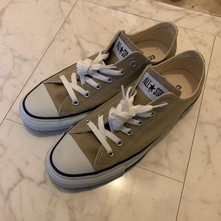 コンバース(CONVERSE)のconverse コンバース　オールスター　ベージュ　26.5cm(スニーカー)