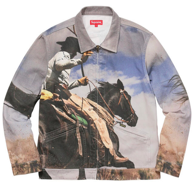 Supreme(シュプリーム)のsupreme cowboy denim work jacket メンズのジャケット/アウター(Gジャン/デニムジャケット)の商品写真