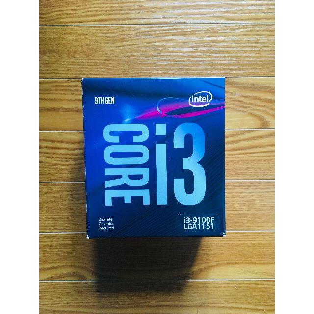 intel Core i3-9100F CPUクーラー未使用 - PCパーツ