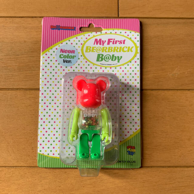 MY FIRST BE@RBRICK B@BY Neon 100% ベアブリックフィギュア