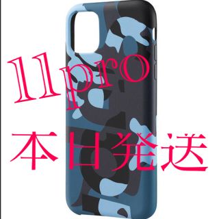 シュプリーム(Supreme)のSupreme Camo iPhone Case 11pro ブルー(iPhoneケース)