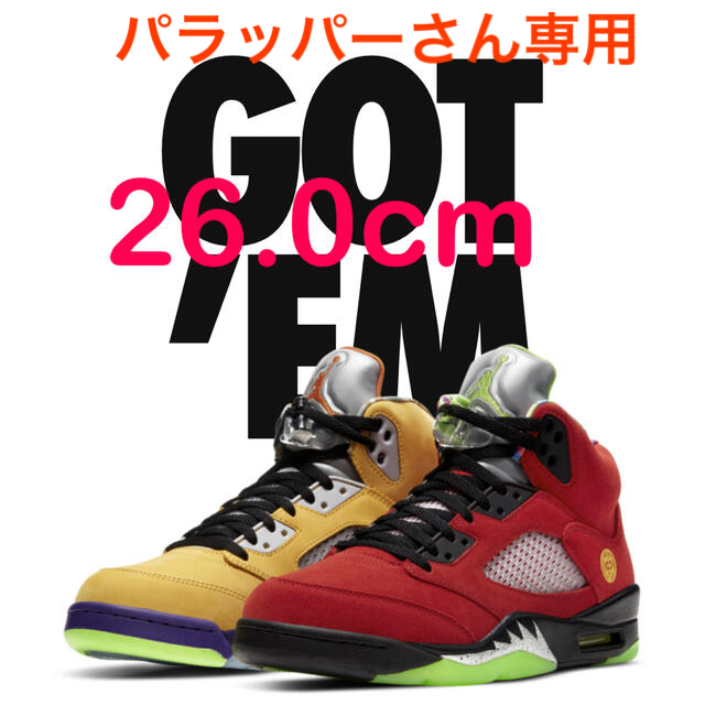 NIKE AIR JORDAN 5 "WHAT THE"