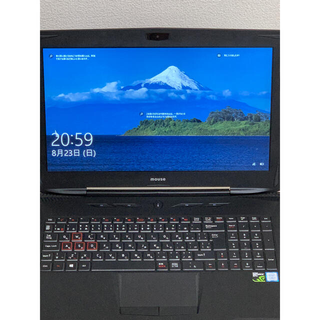 mouse ゲーミングノートpc i7 7700HQ GTX1060スマホ/家電/カメラ