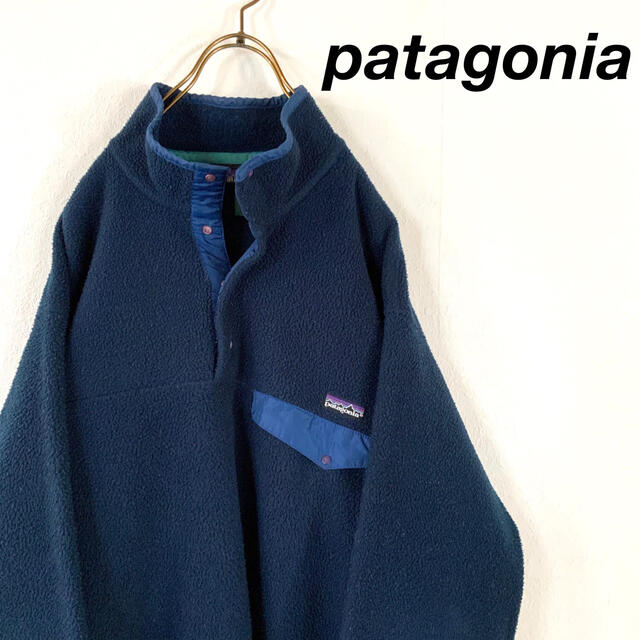 patagonia ハーフスナップ ヘビーウエイト シンチラ ボア スナップt