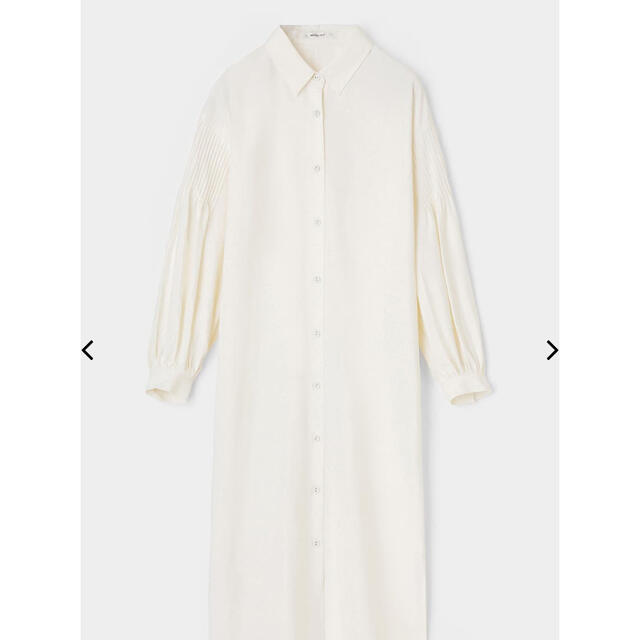 moussy(マウジー)のmoussy volume sleeve long shirt dress レディースのワンピース(ロングワンピース/マキシワンピース)の商品写真