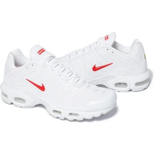 シュプリーム(Supreme)のNIKE × Supreme Air Max Plus white 白 27.0(スニーカー)