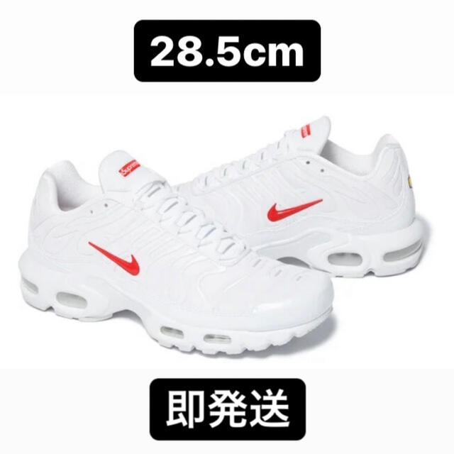 メンズsupreme nike air max plus white 28.5