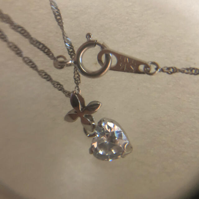 JEWELRY TSUTSUMI(ジュエリーツツミ)のツツミ　k14 wg 華奢ネックレス レディースのアクセサリー(ネックレス)の商品写真