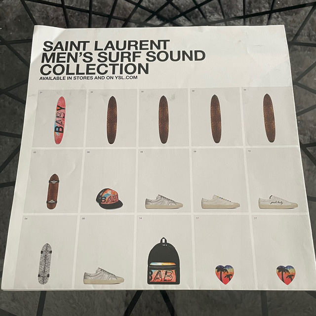 Saint Laurent(サンローラン)のsaint laurent paris ルックブック　ポスターセット メンズのメンズ その他(その他)の商品写真