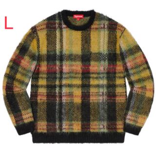 シュプリーム(Supreme)のsupreme Brushed Plaid Sweater L(ニット/セーター)