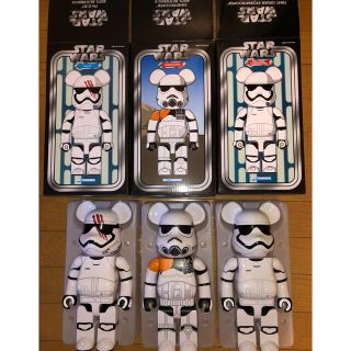 メディコムトイ(MEDICOM TOY)のBE@RBRICK 3体 400% FN-2187 & SAND & STORM(SF/ファンタジー/ホラー)