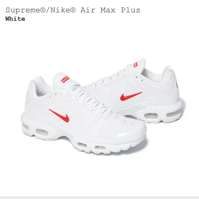靴/シューズSupreme Nike Air Max Plus 28cm