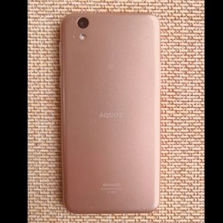 アクオス(AQUOS)のSHARP AQUOS sense lite SH-M05 ゴールド(スマートフォン本体)