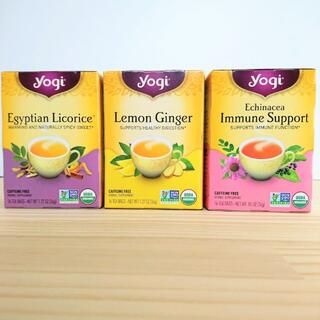 未開封 Yogi Tea エジプトリコリス/レモンしょうが/ 免疫サポート(茶)