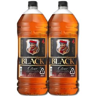 ニッカウイスキー(ニッカウヰスキー)のブラックニッカ 4L ×2本　 (ウイスキー)