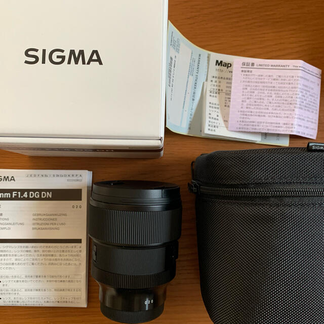 SIGMA 85mm F1.4 DG DN 新同品　Eマウント スマホ/家電/カメラのカメラ(レンズ(単焦点))の商品写真