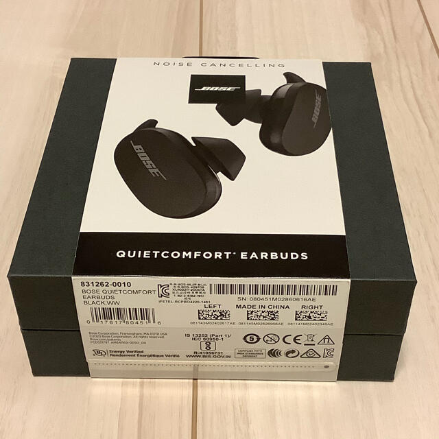 【新品未開封】Bose QuietComfort Earbuds ブラック