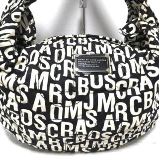 マークバイマークジェイコブス(MARC BY MARC JACOBS)のマークバイマークジェイコブス - 黒×白(ショルダーバッグ)