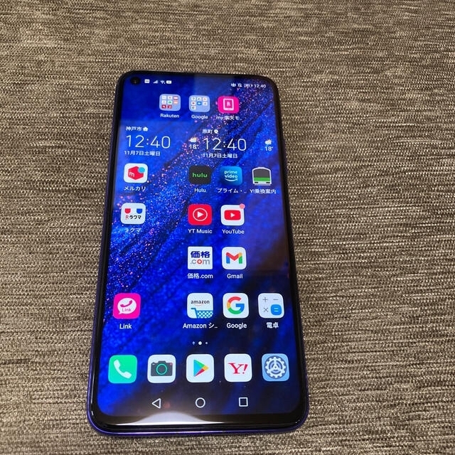 HUAWEI nova 5T ミッドサマーパープル　対応　美品