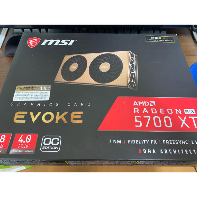 PC/タブレットrx5700xt msi evoke