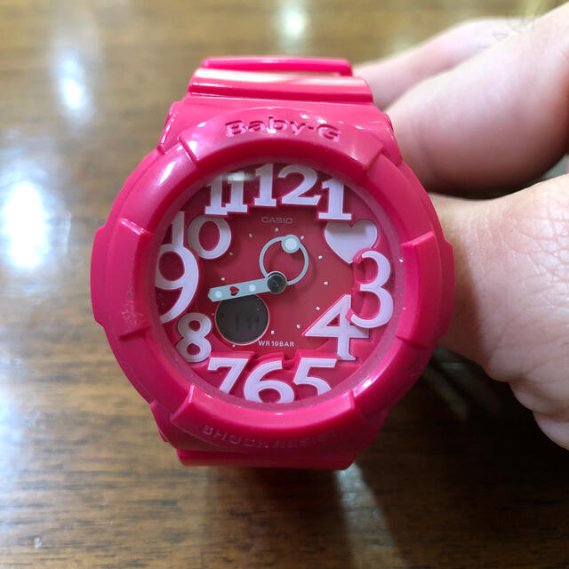 Baby-G(ベビージー)の激レア！Baby-Ｇ　BGA-130-4BJF 国内正規 ネオンダイアル   レディースのファッション小物(腕時計)の商品写真