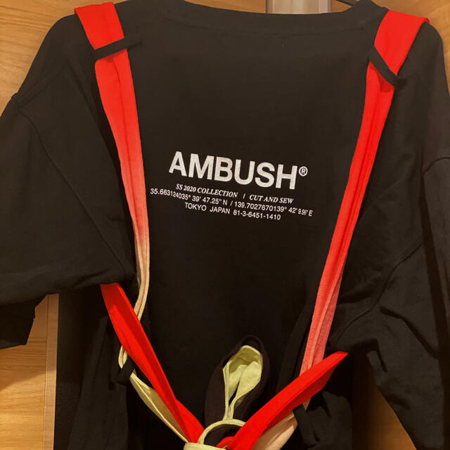 Tシャツ/カットソー(半袖/袖なし)AMBUSH OBI BELT T-SHIRTS