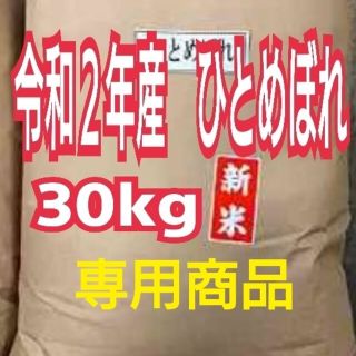 ぱち。様専用　お米　精米　30kg(米/穀物)